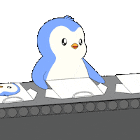 Fashion Face Sticker by Pudgy Penguins