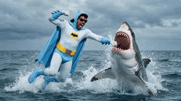 Angry Shark Week GIF by Jukebox Saints