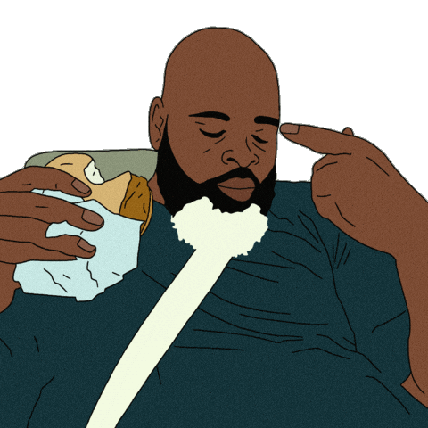 Chicken Foodie Sticker by crwnking