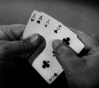 preston sturges cards GIF by Maudit