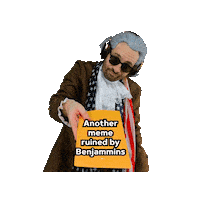 Benjammins Sticker