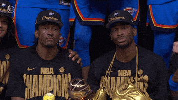 Nba Finals Smile GIF by NBA