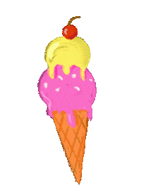 Ice Cream Food Sticker