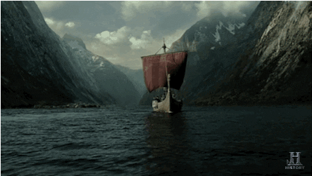 history channel water GIF by Vikings on HISTORY