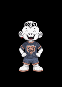Dead Laughing Chicago Bears GIF by Zhot