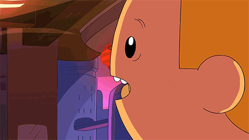 Shocked Cartoon Hangover GIF by Bravest Warriors