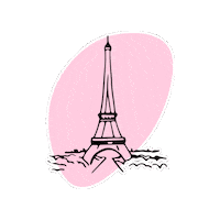 France Paris Sticker