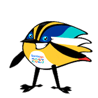 Feliz Sticker by Santiago 2023
