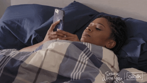 In Bed On My Phone GIF by ALLBLK (formerly known as UMC)