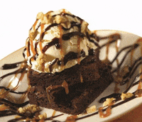 tgifridayscy chocolate oreo brownie desserts GIF