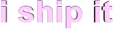 i ship it Sticker by AnimatedText