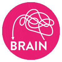 Training Brain Sticker by BRAINKINETIK
