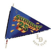 Summer Beer Sticker by Lazy Dog Restaurant & Bar