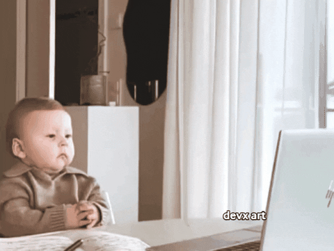 Computer Studying GIF by DevX Art