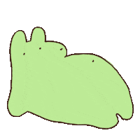 Cute Heart Tadpole Sticker