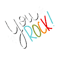 ArrowsAndApplesauce stars rock thankyou yourock Sticker