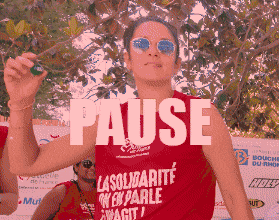 Pause Sandra GIF