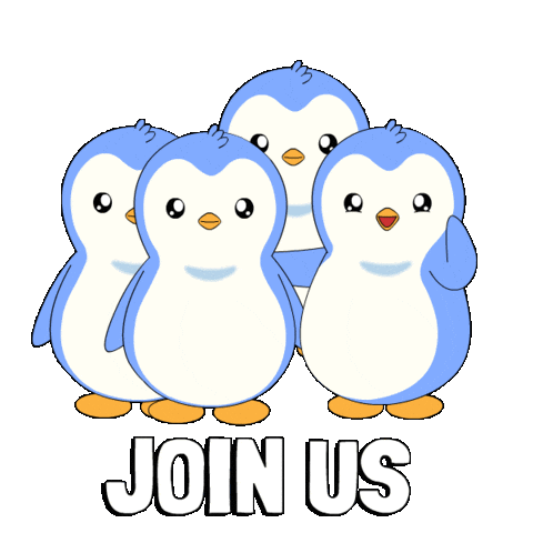 Come I Want You Sticker by Pudgy Penguins