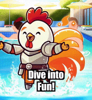 Summer Swimming GIF by Zorooster