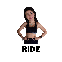 rbrlcycle fitness workout fit spinning Sticker