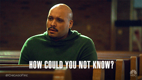 how could you not know? chicago fire GIF by NBC