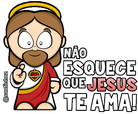 Nossa Senhora Jesus Sticker by Santinhoz