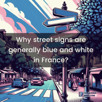 France Street Signs GIF by ExplainingWhy.com