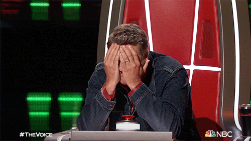 No Way Smh GIF by The Voice