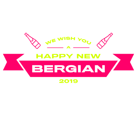 the bergian Sticker by Studio Thinktwice