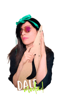 DaleModa ropa moldes dalemoda diseño de moda Sticker