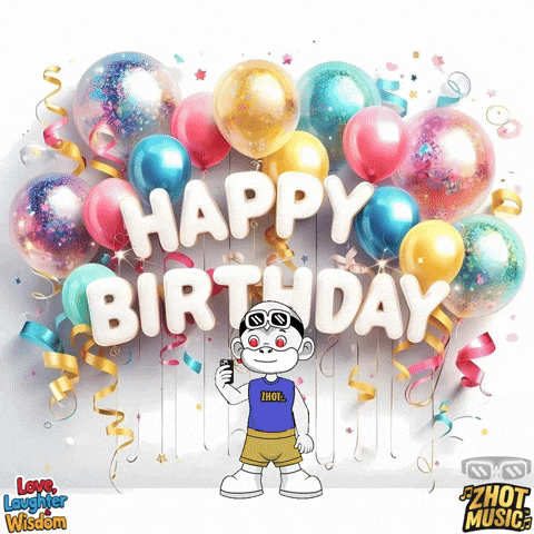 happy birthday bright white