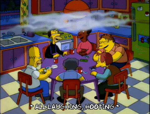 happy homer simpson GIF