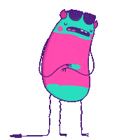 Sick Inner Demons Sticker by Lisa Vertudaches