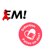 Larem Sidaction Sticker by enmarchefr