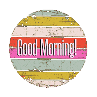 Good Morning Wow Sticker