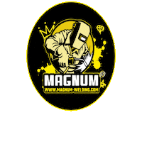 MAGNUM_Official mma welding magnum welder Sticker