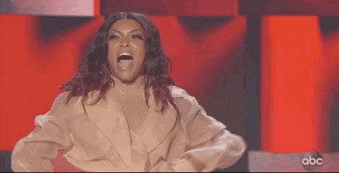 Happy Taraji P Henson GIF by AMAs