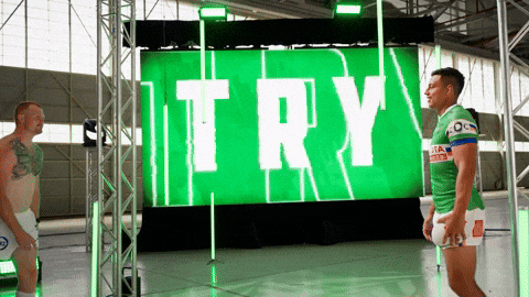 Rugby League Nrl GIF by Canberra Raiders