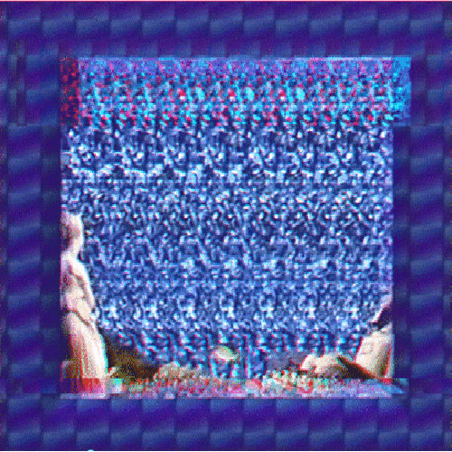 magic eye glitch GIF by Xenoself