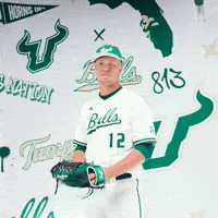 South Florida Baseball GIF by USF Athletics