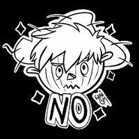 KariGM-art no halloween nope spooky GIF