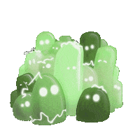 Eyes Glowing Sticker