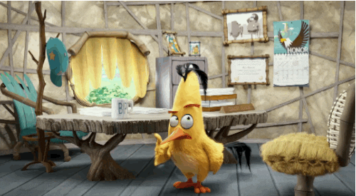 the angry birds movie office GIF by Angry Birds