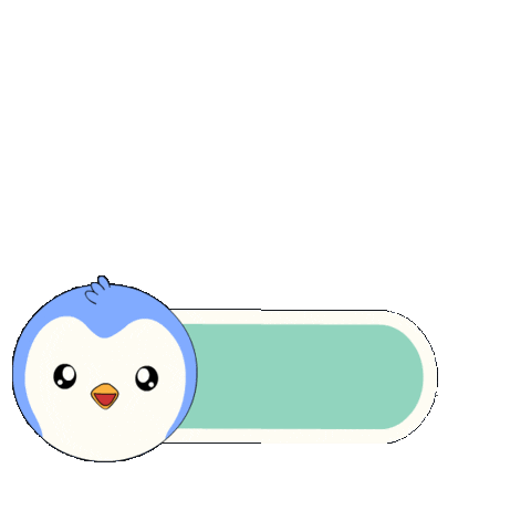 Penguin Learn Sticker by Pudgy Penguins