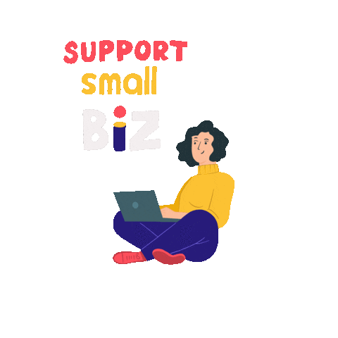 Small Business Sticker by Instamojo