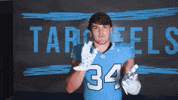 Lets Go Football GIF by UNC Tar Heels