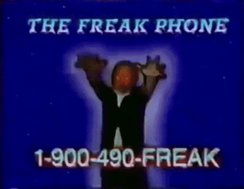 marsplastic 1-900-490-freak GIF