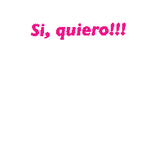 wedding si quiero Sticker by THE ARE