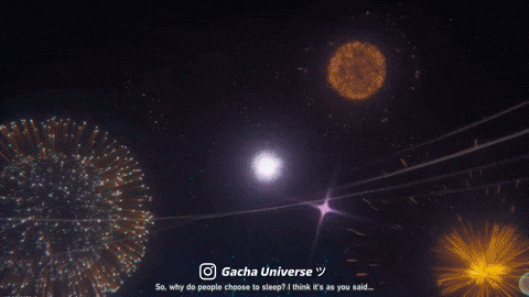 Sad Fireworks GIF