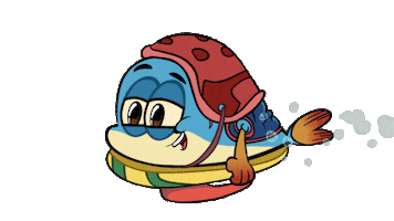 minika anime cartoon fish balık Sticker